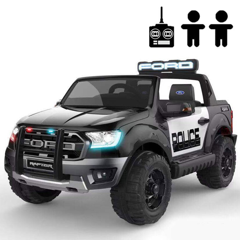 Elbil Politibil Ford Ranger Raptor 12V