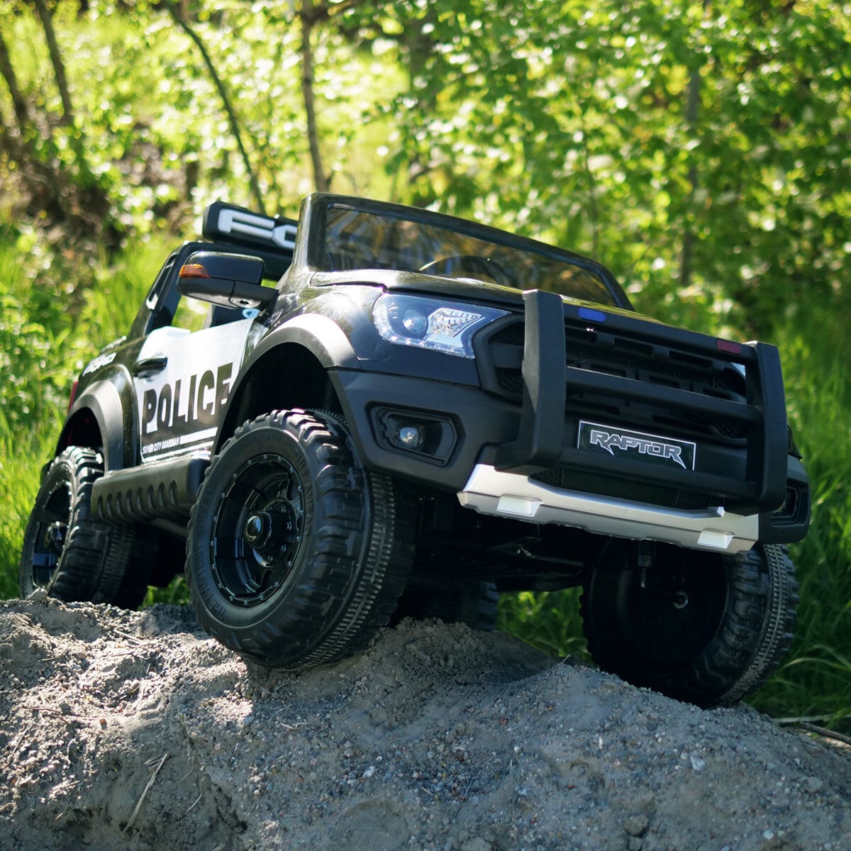 Elbil Politibil Ford Ranger Raptor 12V