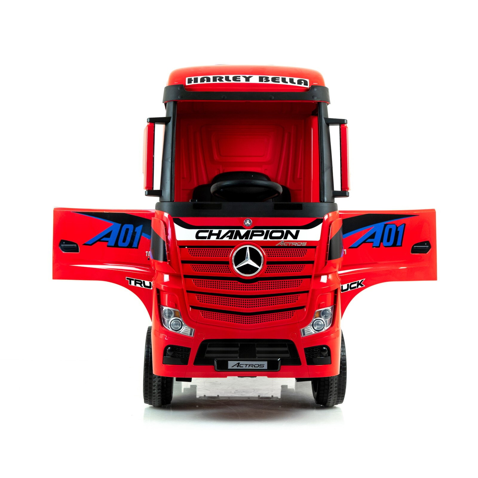 El Lastebil Mercedes Actros 4WD - Rød