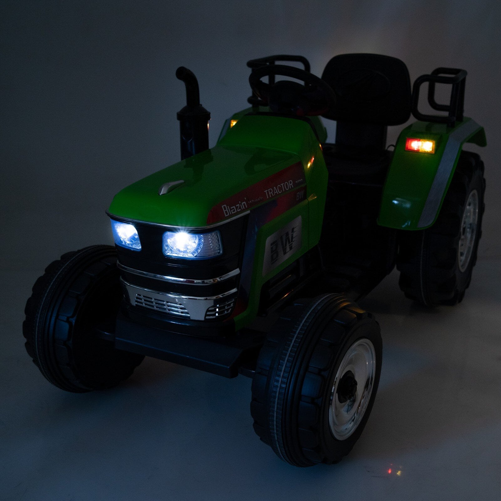 Elbil Traktor Harris 12V - Grønn