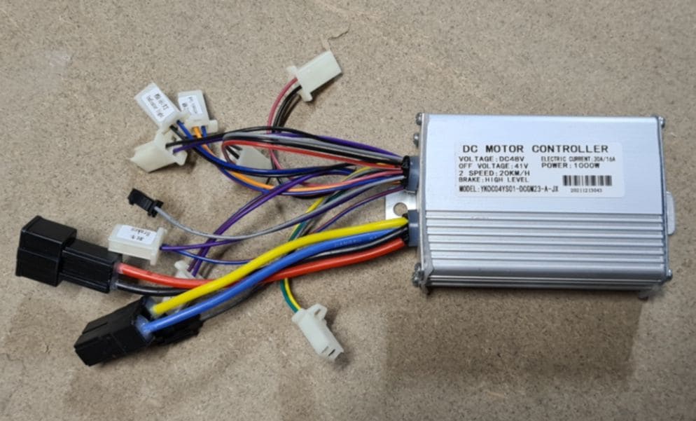 Elektronikkboks 1000W 48V Dirt