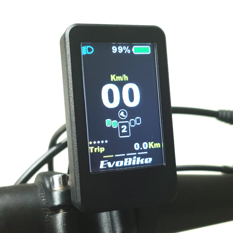 LCD Display til Evobike 250W - Colour