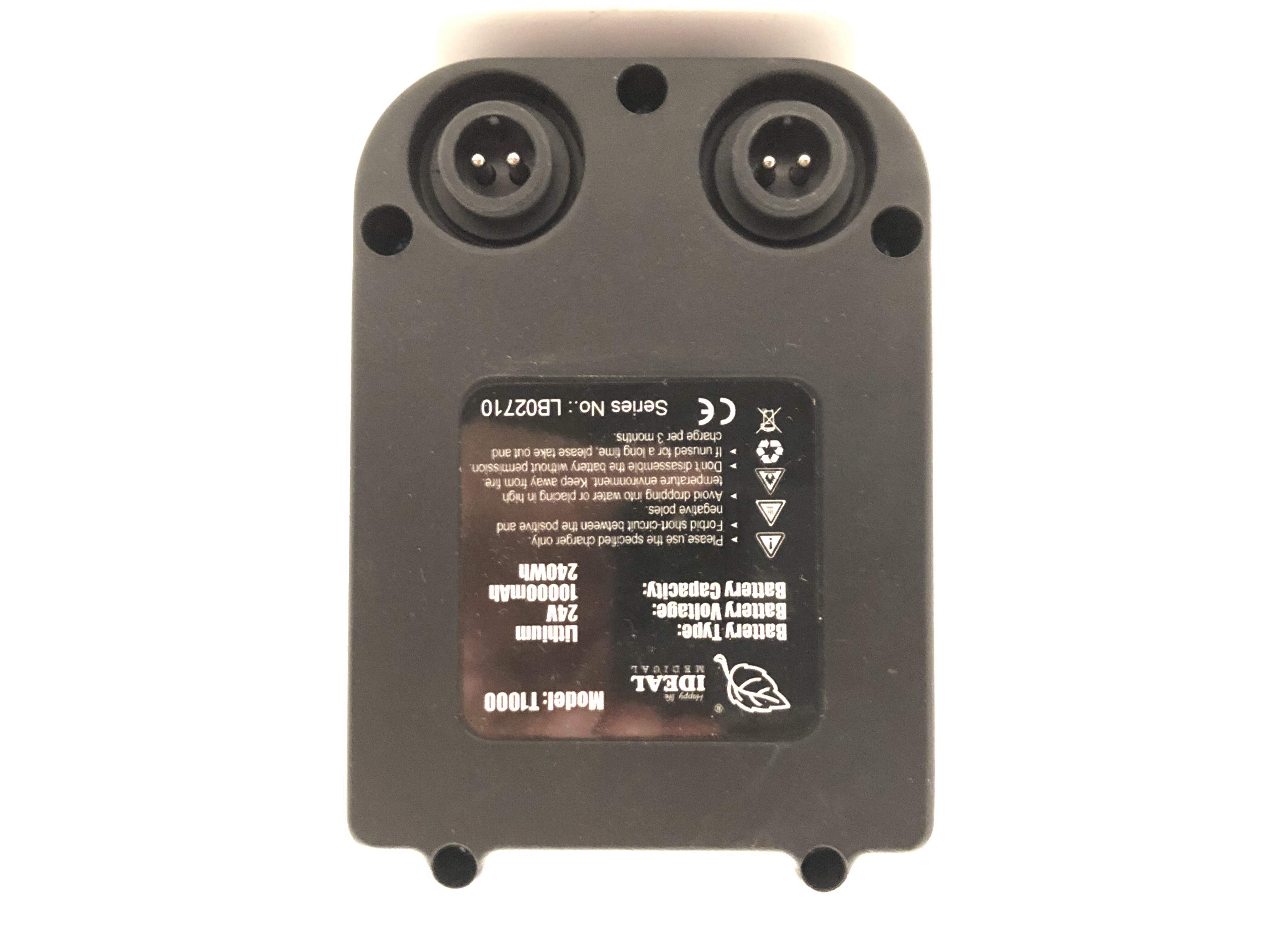 Litiumbatteri 24V 10Ah Blimo Elite - 2-polet kontakt