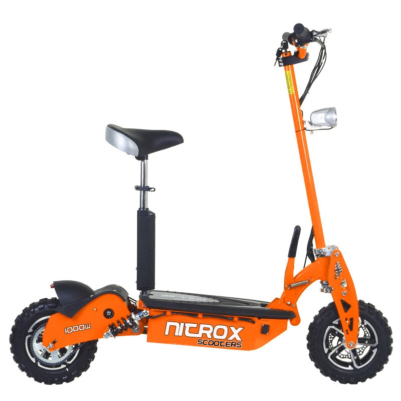 Elscooter 1000 W 48V EcoDrive med lysen