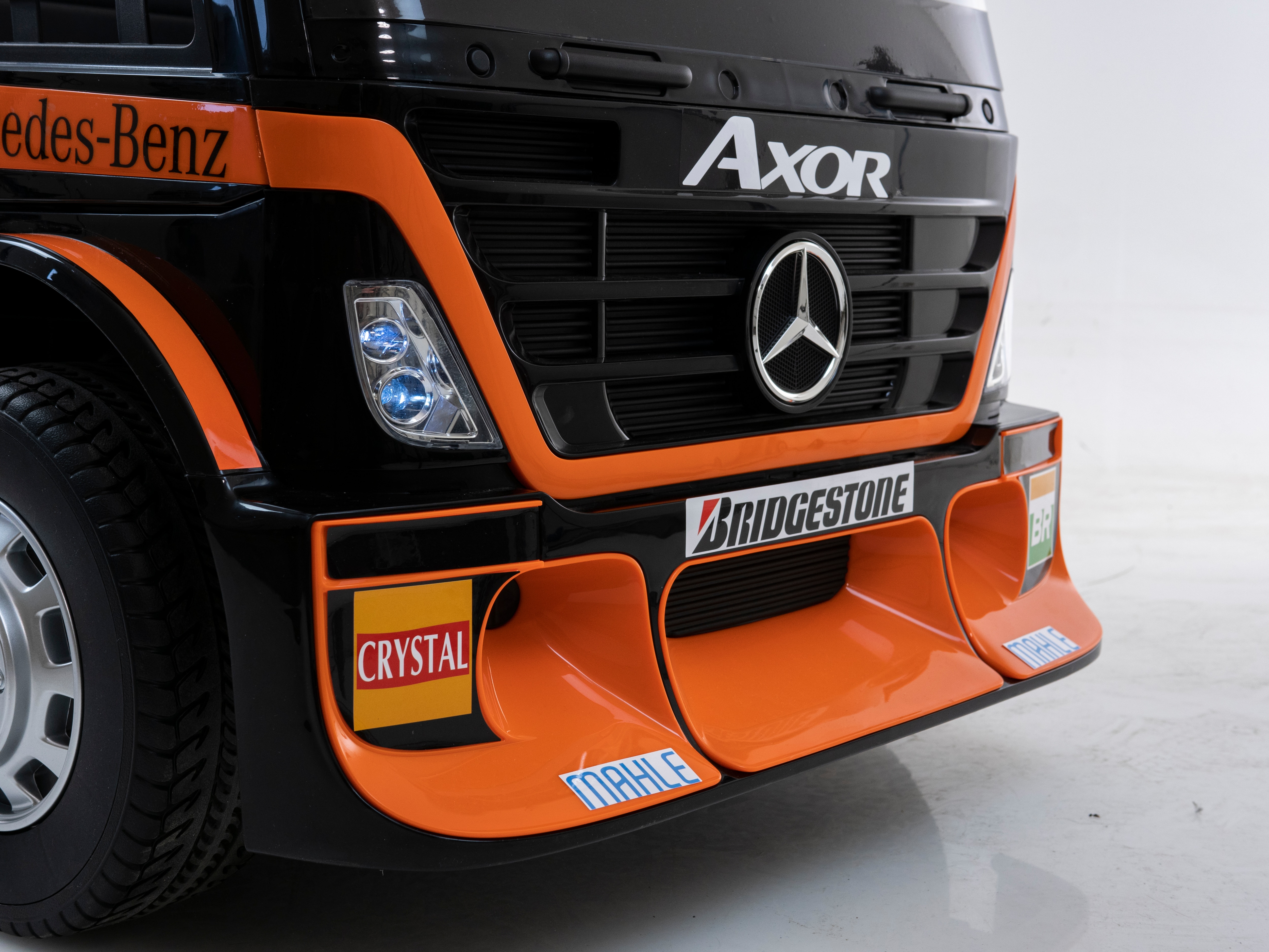 Elbil Lastbil Mercedes Axor - Orange