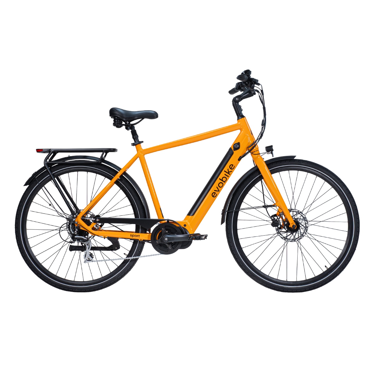 EvoBike SPORT-8 Mid-Drive - Herre