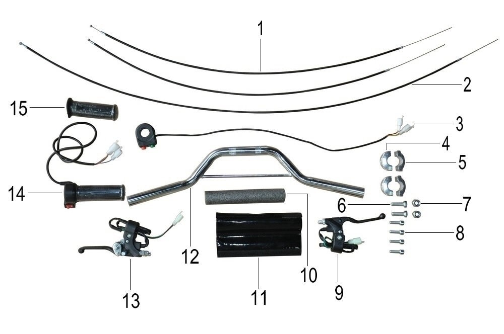 ATV Dragon A14 Gassregulering