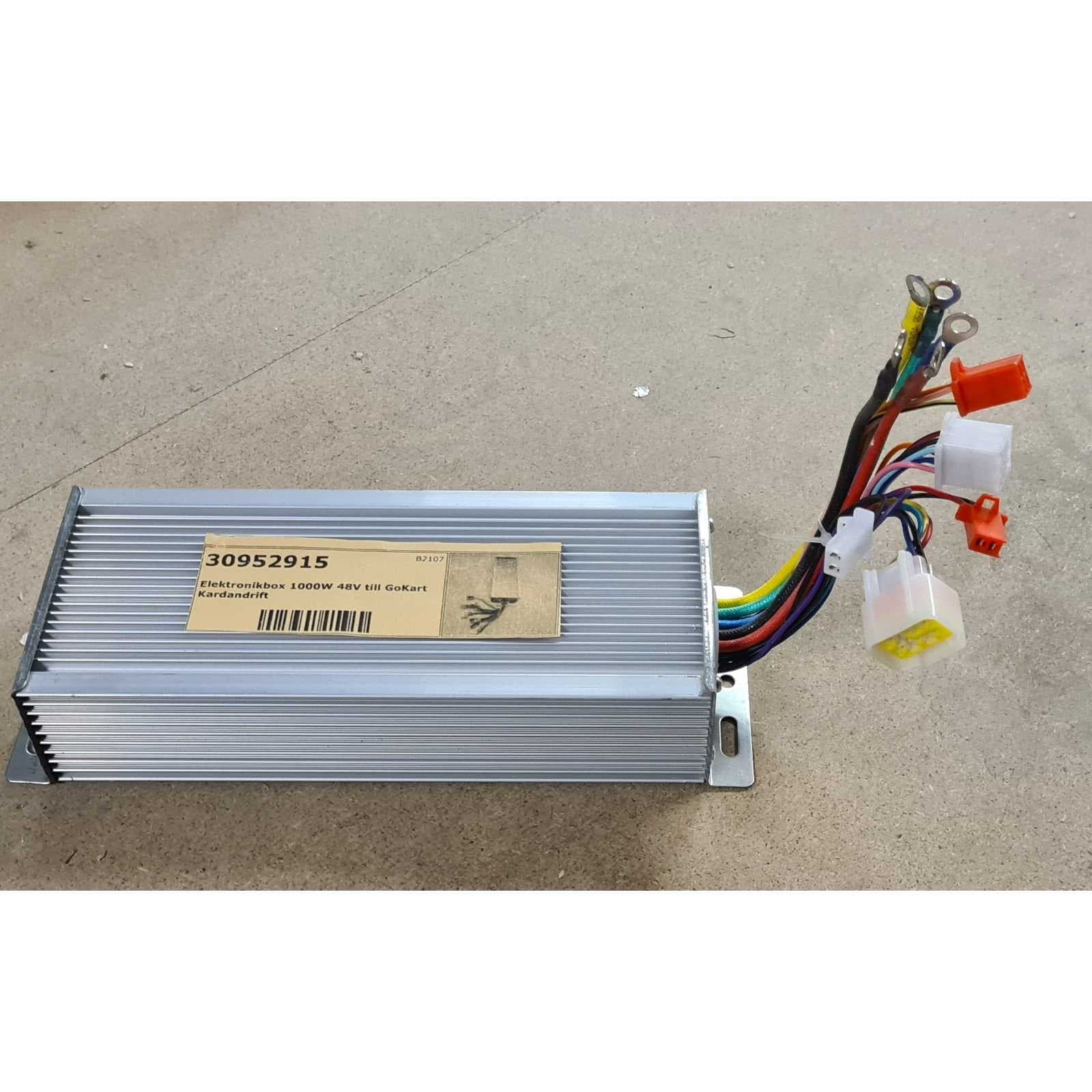 Elektronikkboks 1200W 48V til GoKart Kardandrift