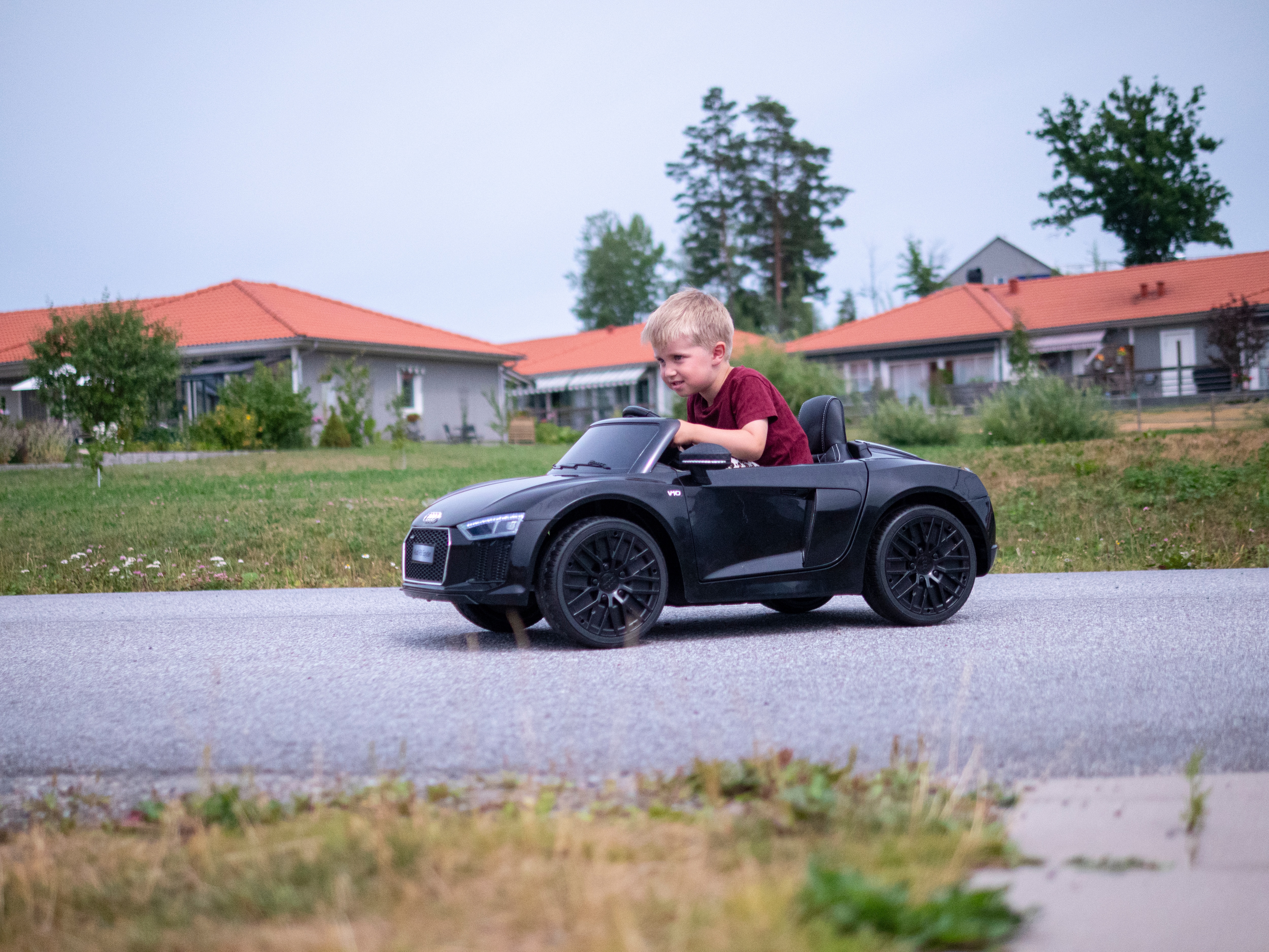 Elbil barn Audi R8 Spyder 12V