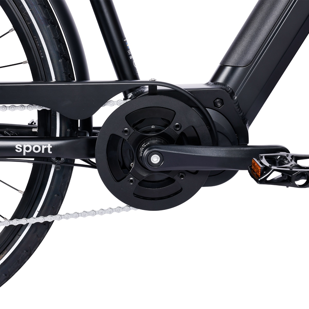 EvoBike SPORT-8 Mid-Drive - Herre