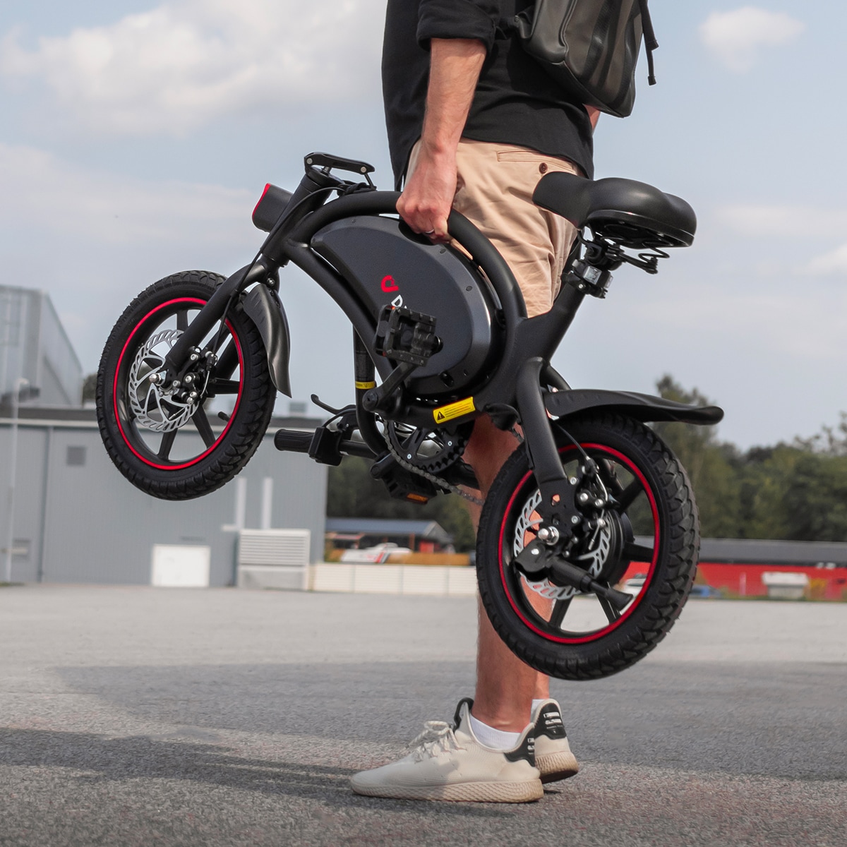 DYU D3F 10Ah med pedaler